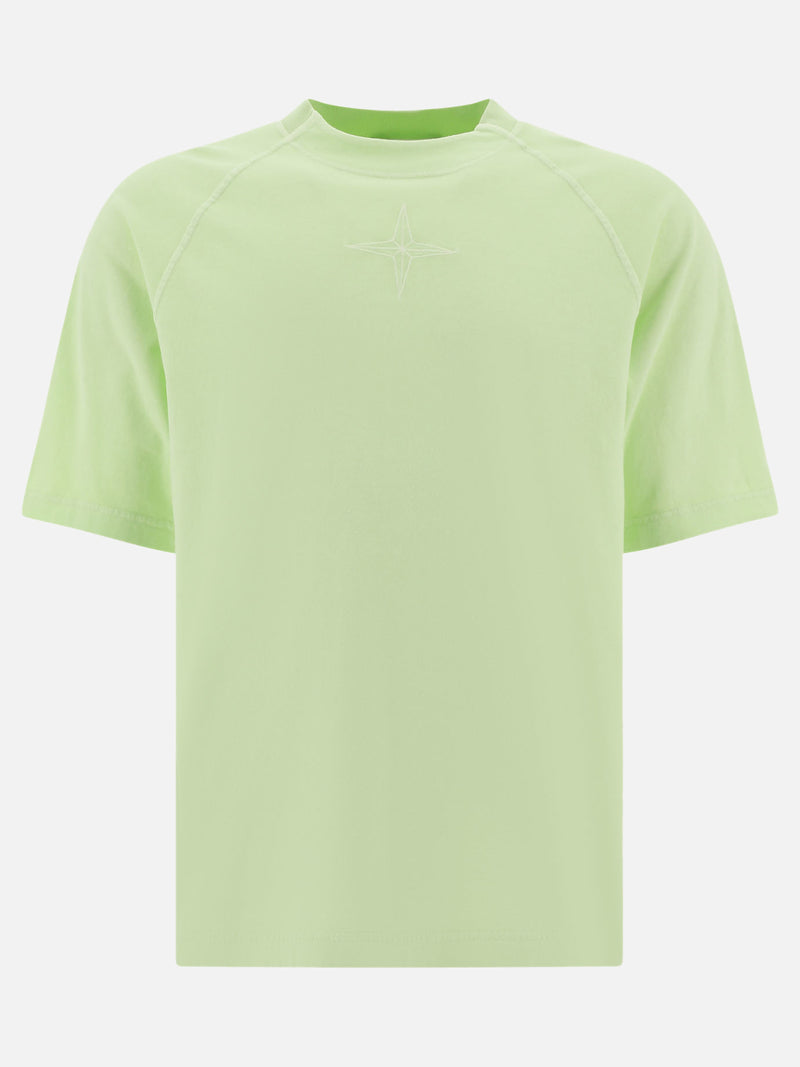 Vietti Stone Island T-shirt con ricamo "Compass"