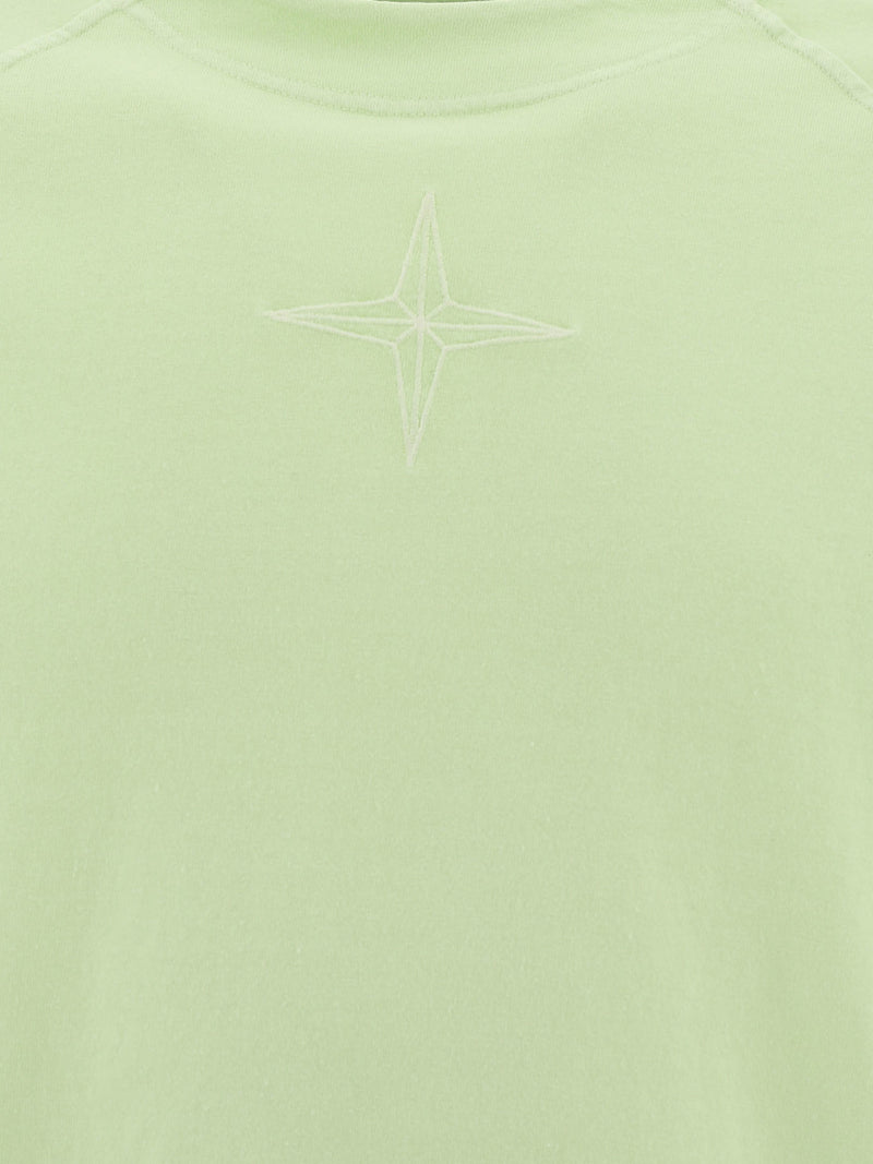 Vietti Stone Island T-shirt con ricamo "Compass" Consegna Veloce