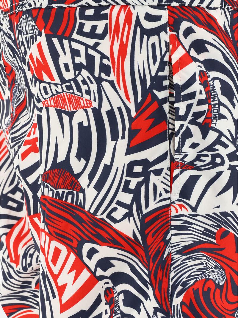 Vietti Moncler Boxer da mare con stampa Promozione Limitata