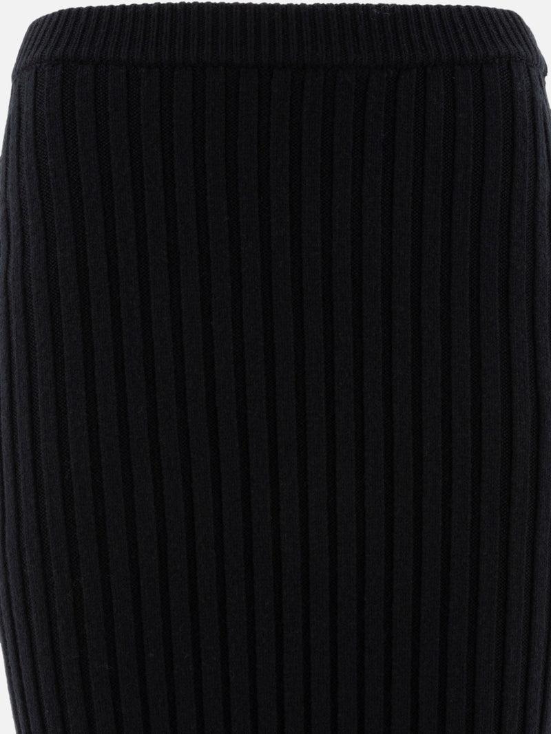 Vietti Max Mara Gonna in maglia di lana e cashmere In Saldo
