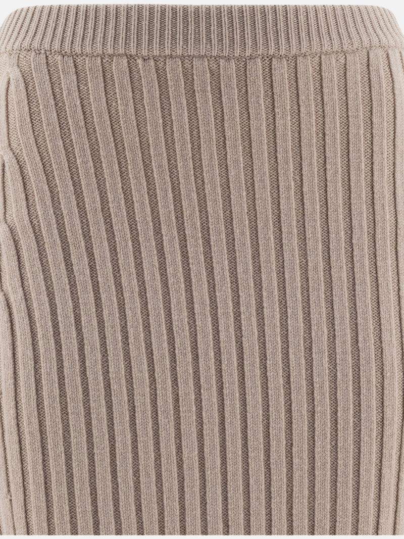 Vietti Max Mara Gonna in maglia di lana e cashmere Nuova