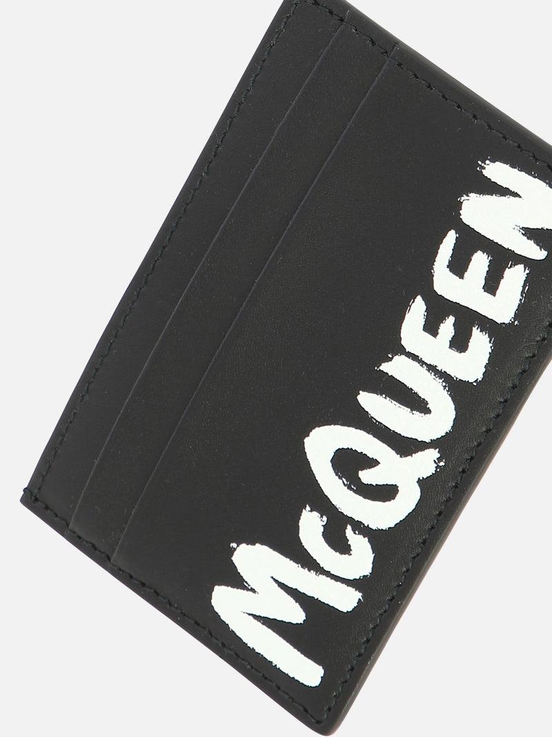 Vietti Alexander McQueen Portacarte "McQueen Graffiti" Prezzo Ridotto