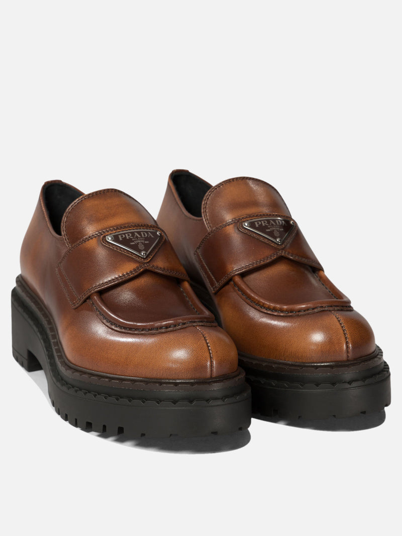 Vietti Prada Mocassini "Double Chocolate" Saldi