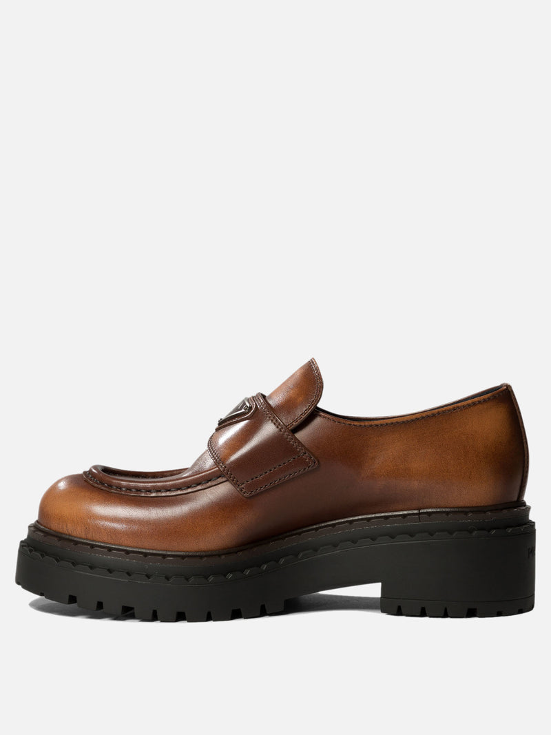 Vietti Prada Mocassini "Double Chocolate" Saldi