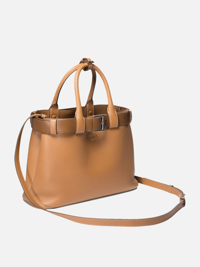 Vietti Prada Borsa a spalla Prada Buckle medium con cintura Vendite Flash