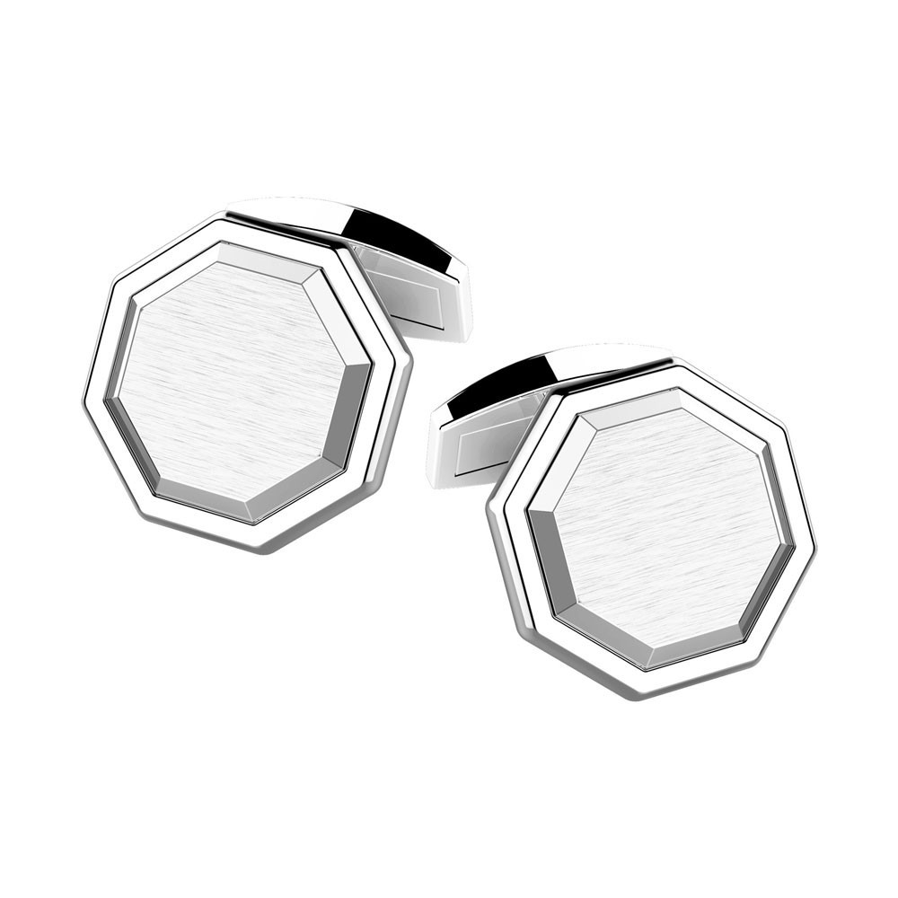 Zancan Gemelli Zancan in argento ottagonali Sottocosto