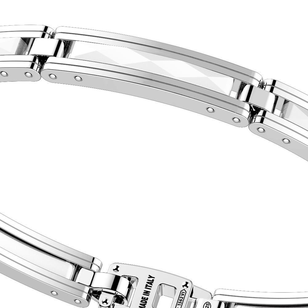 Zancan Bracciale Zancan in argento e ceramica Affare Del Giorno