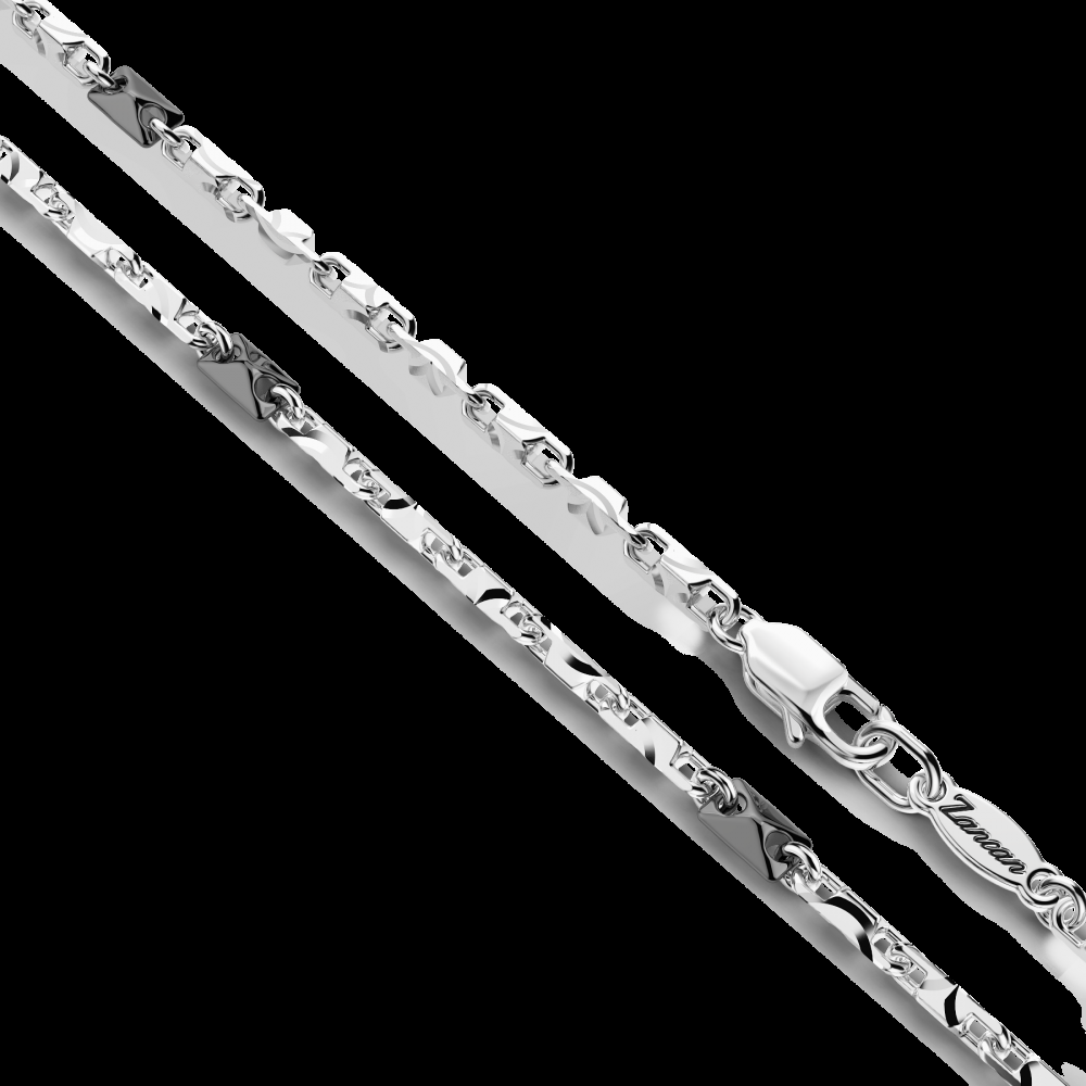 Zancan Collana Zancan in argento con pendente a croce e pietre nere Consegna Veloce