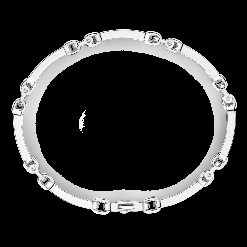 Zancan Bracciale Zancan in argento con targa e pietre nere Fino Al -60%
