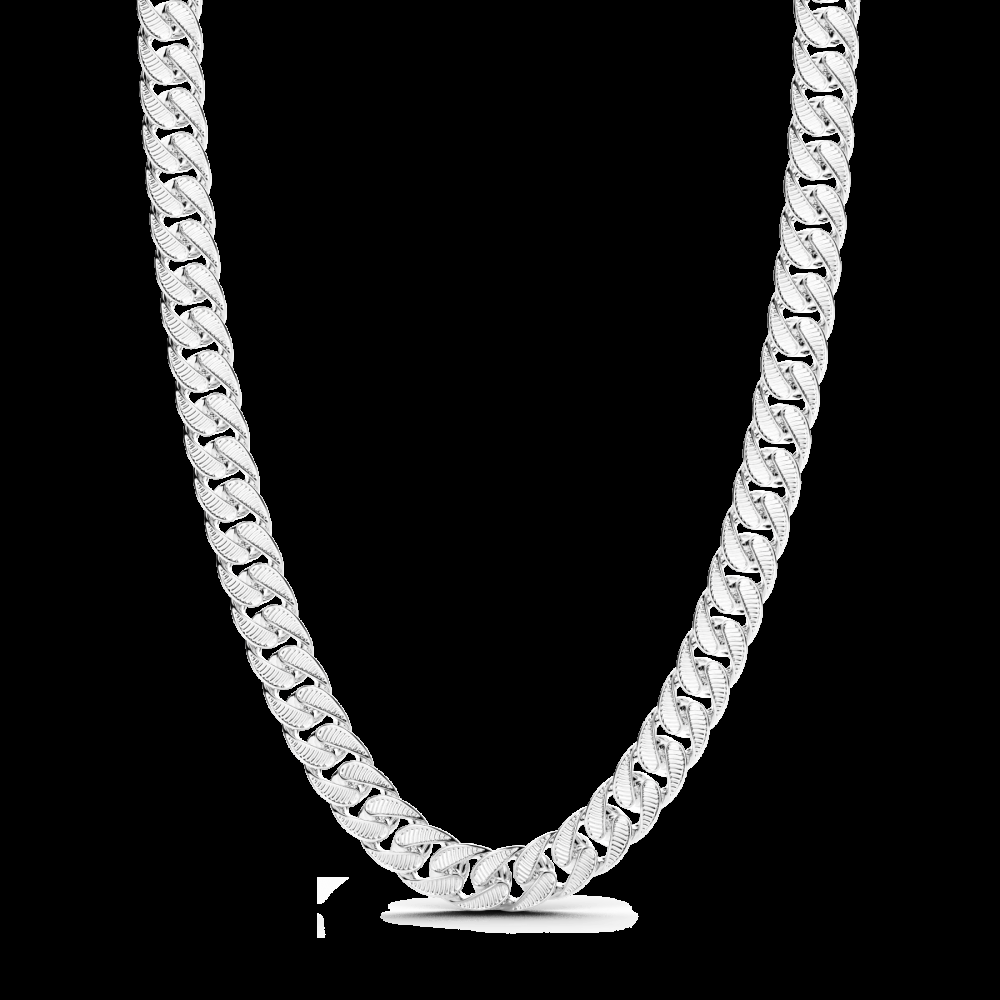 Zancan Collana a grumetta Zancan con finiture striate