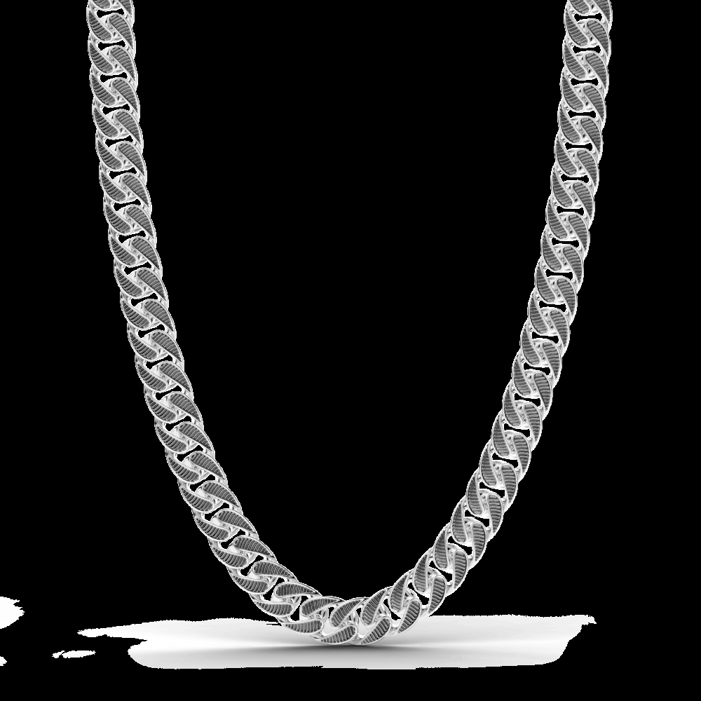 Zancan Collana a grumetta Zancan con finiture striate in colore nero
