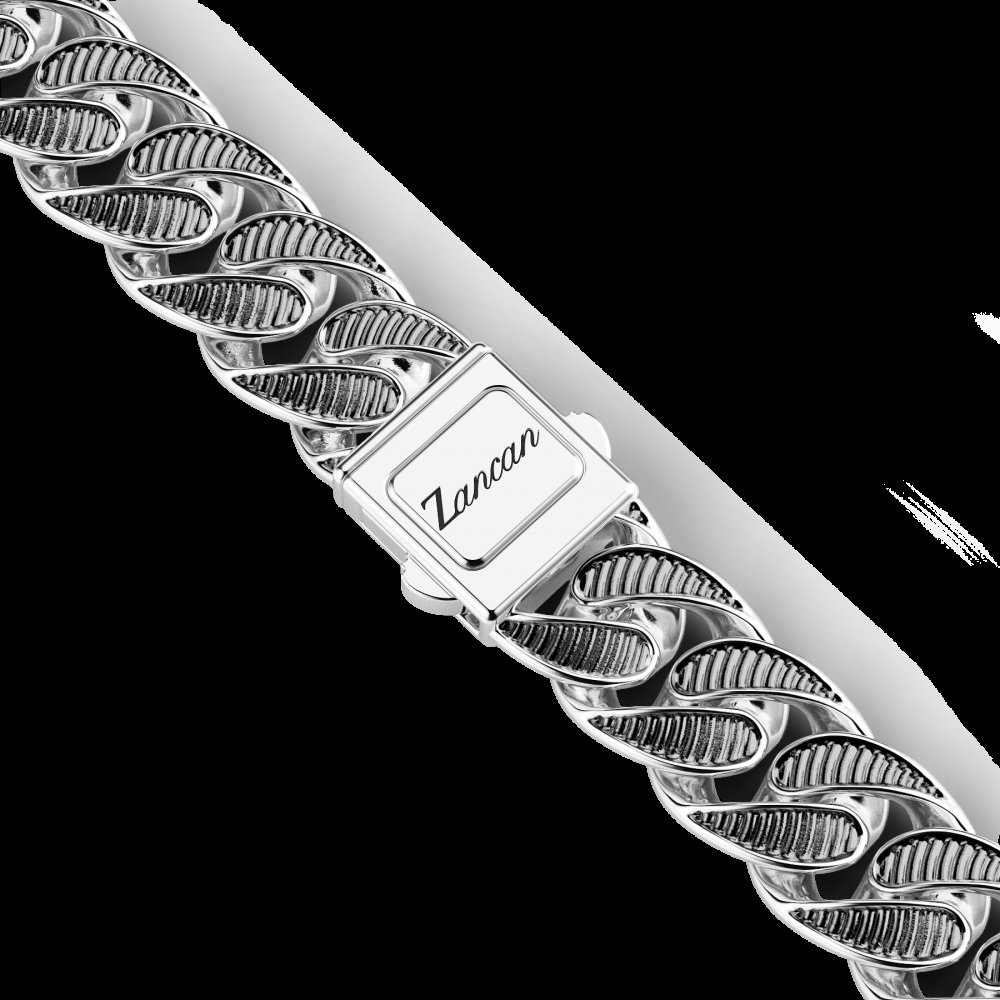 Zancan Collana a grumetta Zancan con finiture striate in colore nero Moda