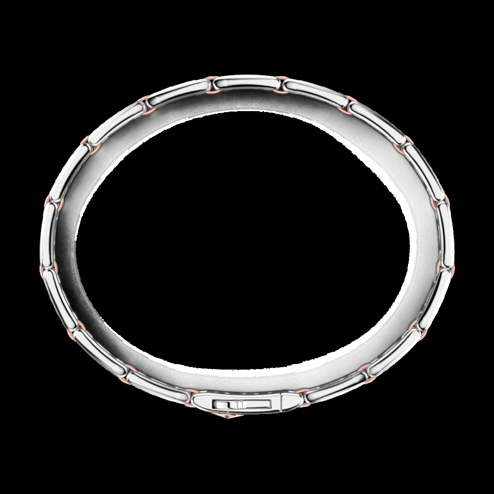 Zancan Bracciale da uomo Zancan in argento e oro rosa Soddisfazione Garantita