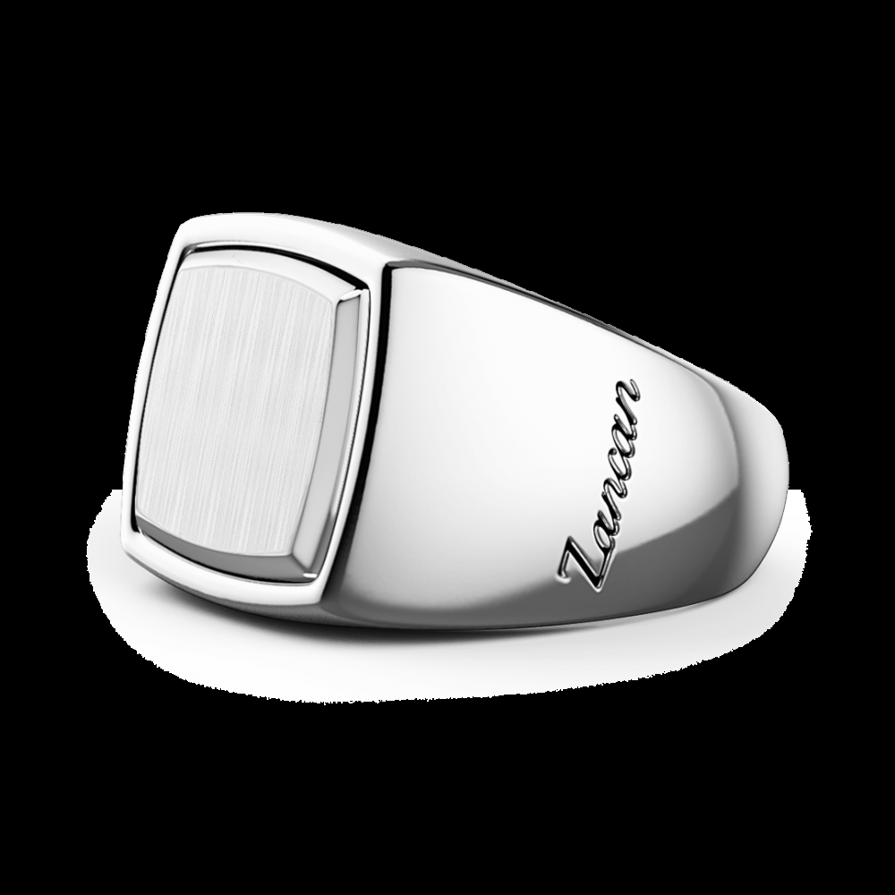 Zancan Anello chavlier Zancan in argento esagonale Fino Al -60%