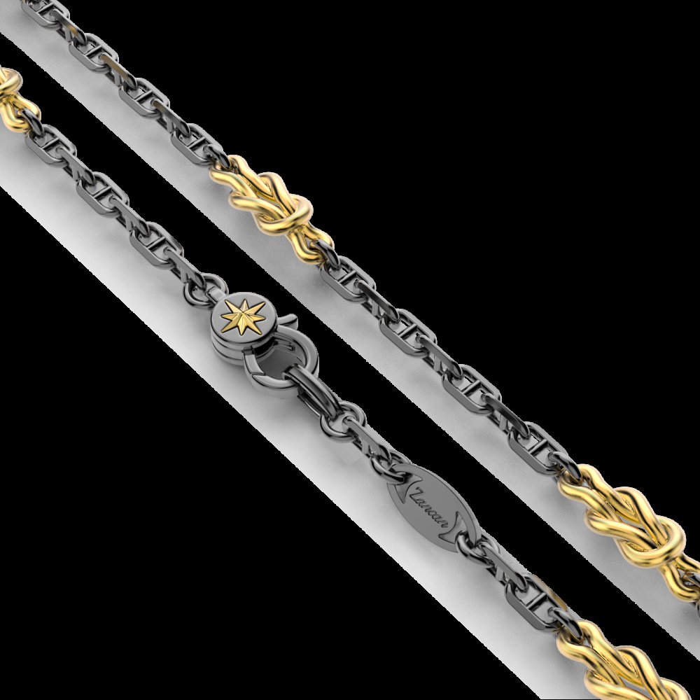 Zancan Collana in argento con nodi marini 2025