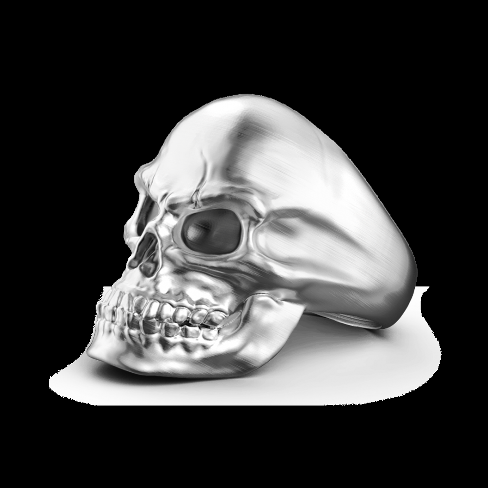 Zancan Anello teschio Zancan in argento