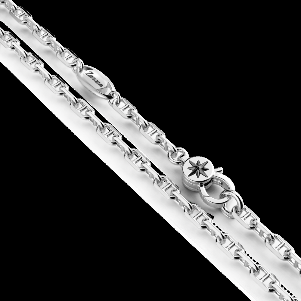 Zancan Collana Zancan in argento con pendente a teschio pirata Italia