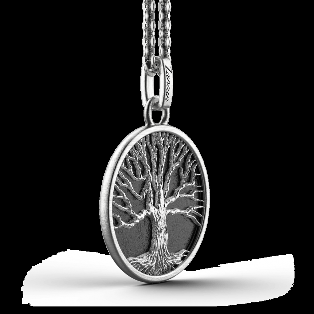 Zancan Collana Zancan in argento con pendente ad albero della vita In Linea