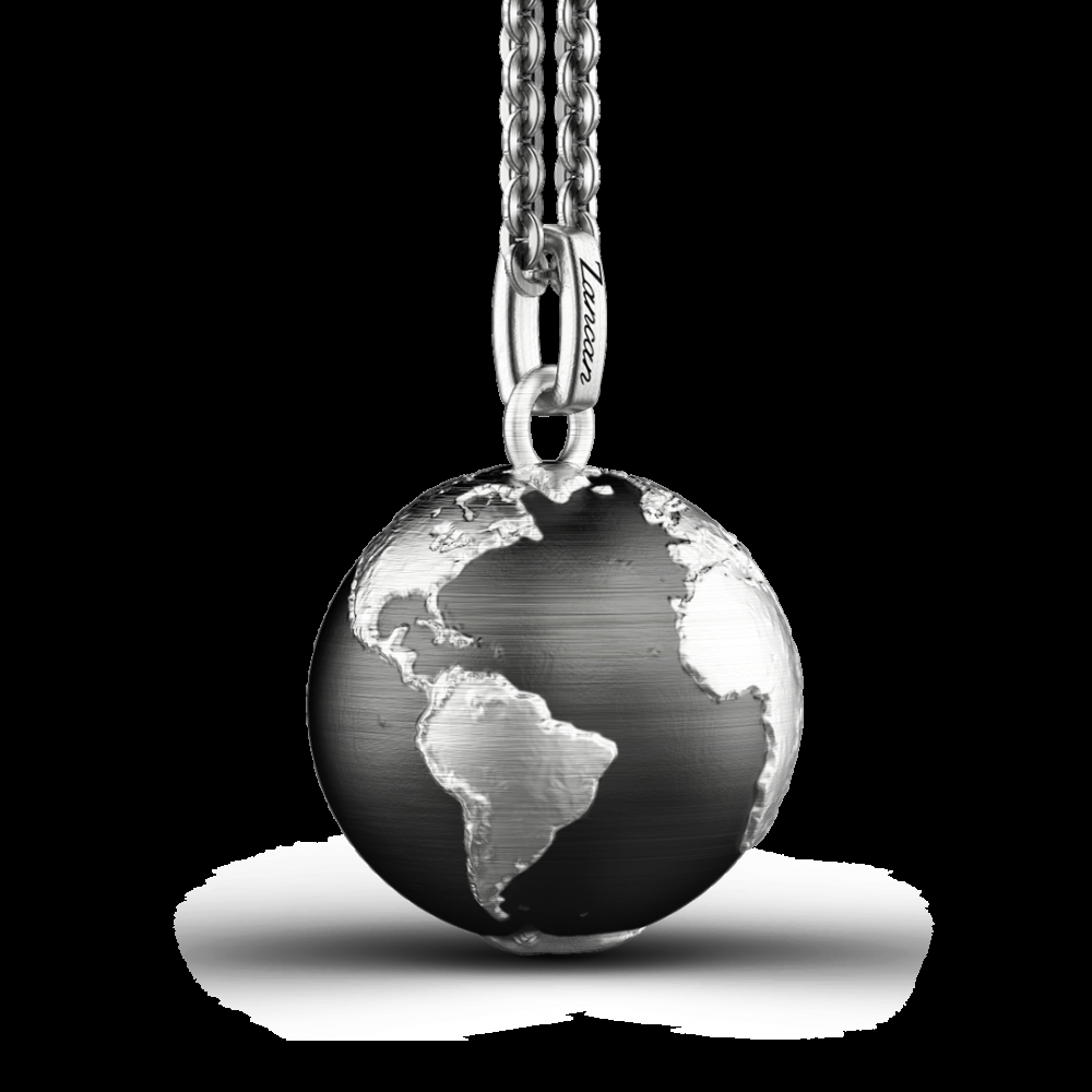 Zancan Collana Zancan in argento con pendente a globo Negozi Online