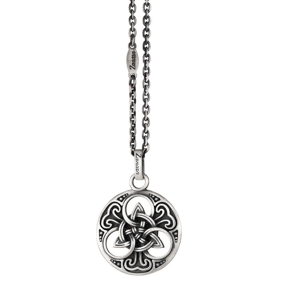 Zancan Collana Zancan in argento con pendente celtico Consegna Veloce