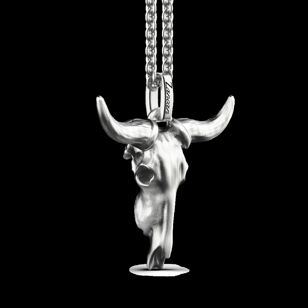 Zancan Collana Zancan in argento con pendente a bufalo Promozione Limitata