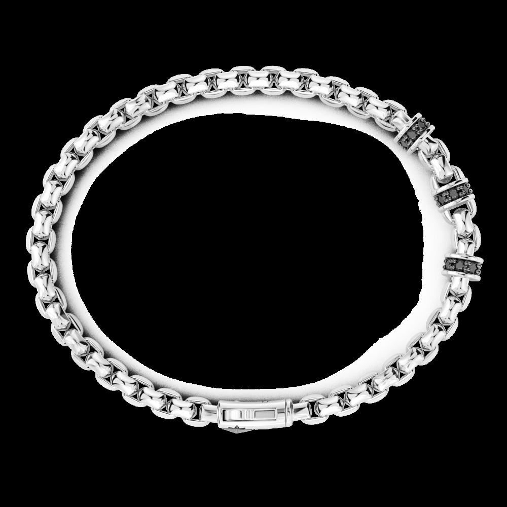 Zancan Bracciale solo maglia Zancan in argento In Saldo