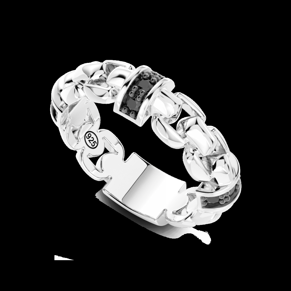 Zancan Anello Zancan in argento con pietre naturali Moda