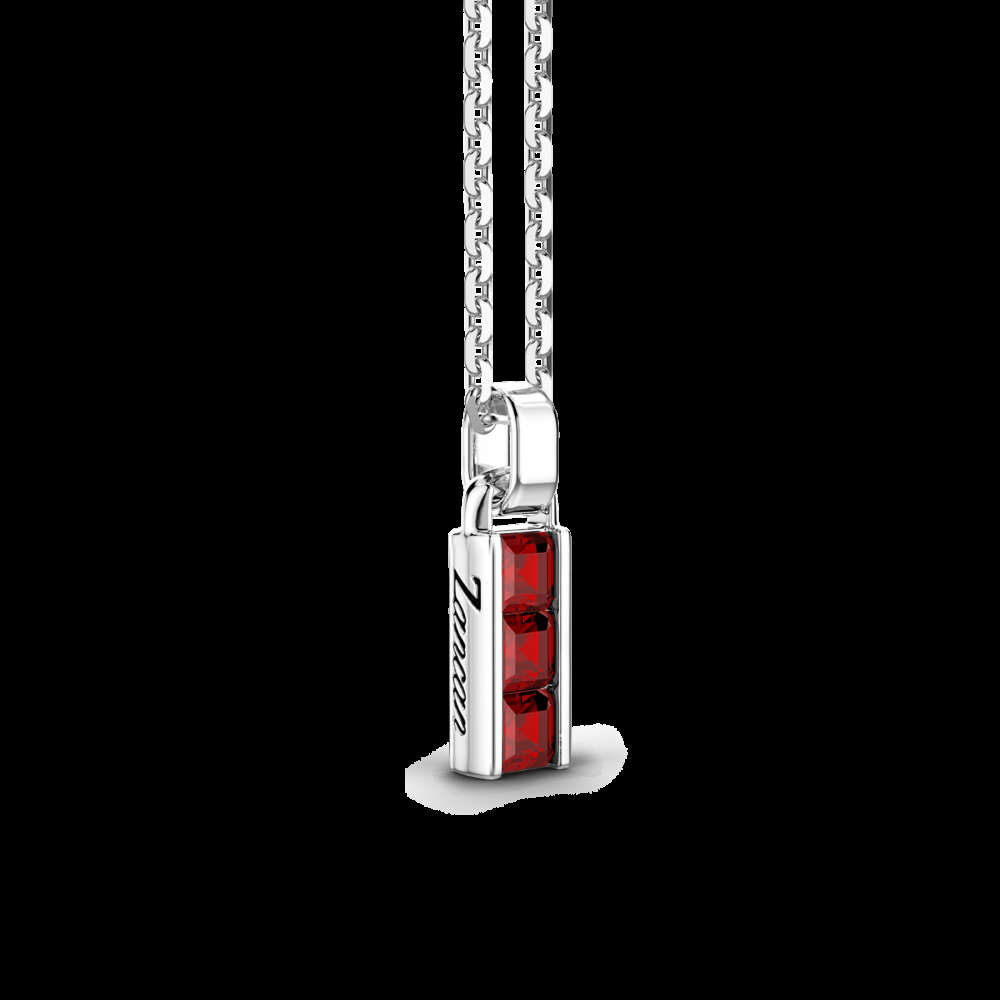 Zancan Collana Zancan in argento con pendente a stick In Linea