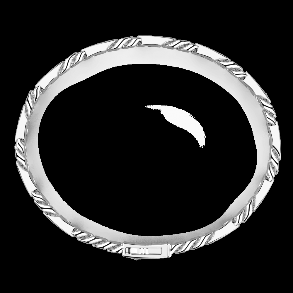Zancan Bracciale solo maglia Zancan in argento con pietre Nuovo
