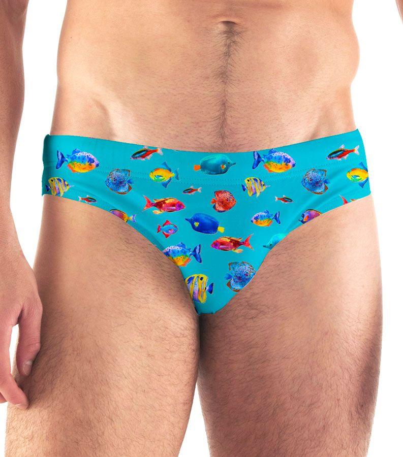 Zeybra SLIP UOMO PESCI HAWAII Italy