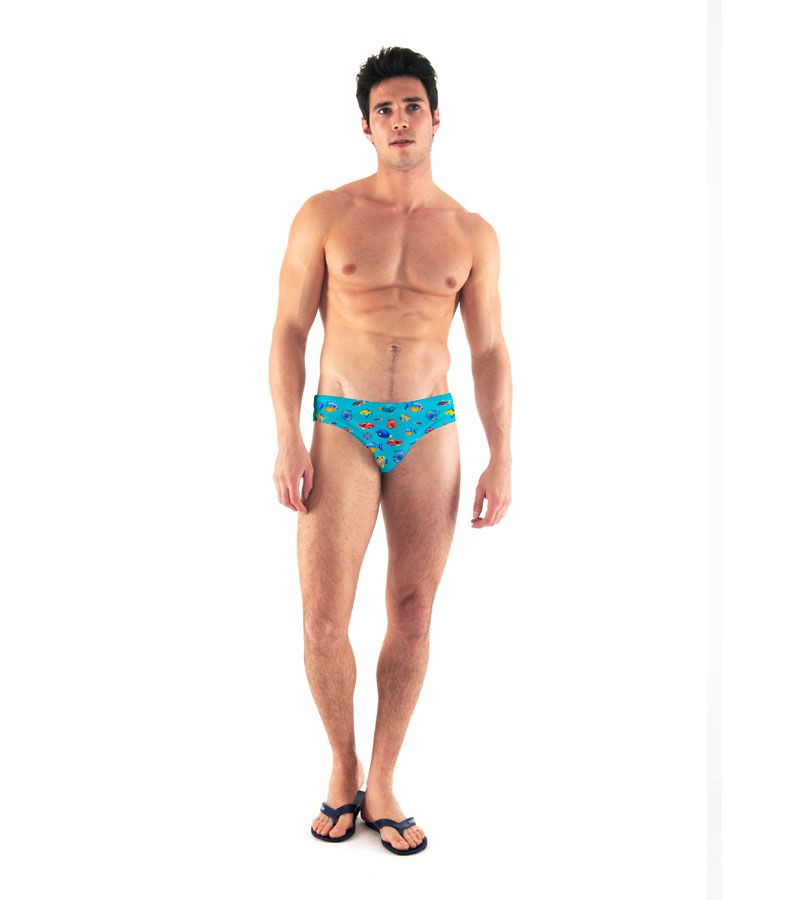 Zeybra SLIP UOMO PESCI HAWAII Italy