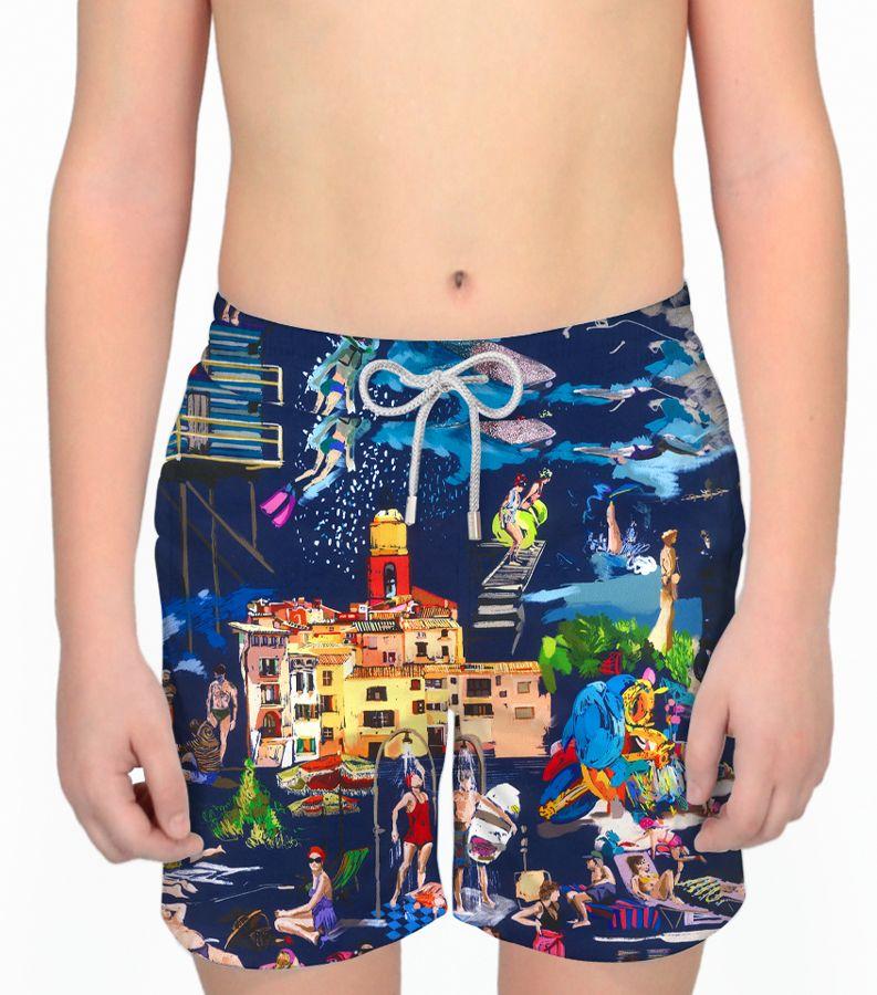 Zeybra COSTUME BAMBINO ESTATE BLU Saldi Di Fabbrica