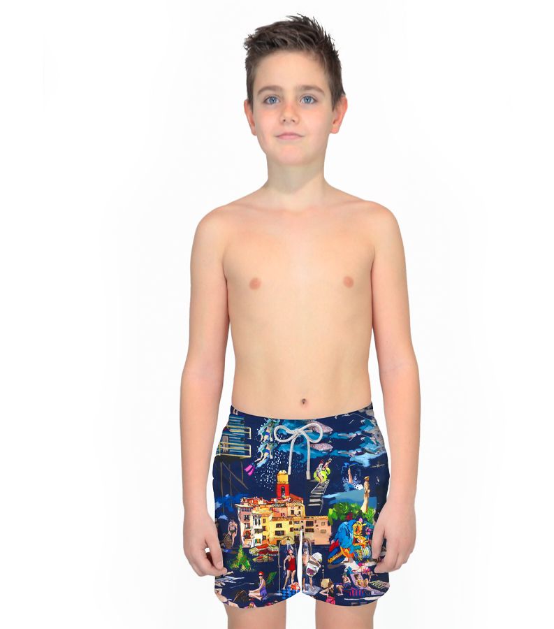 Zeybra COSTUME BAMBINO ESTATE BLU Saldi Di Fabbrica
