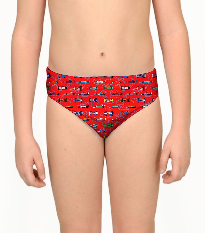 Zeybra SLIP BAMBINO FORMULA 1 RED RACE Affare Del Giorno