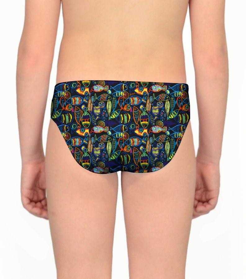 Zeybra SLIP BAMBINO PESCI CRAYON NERO Prezzo Ridotto
