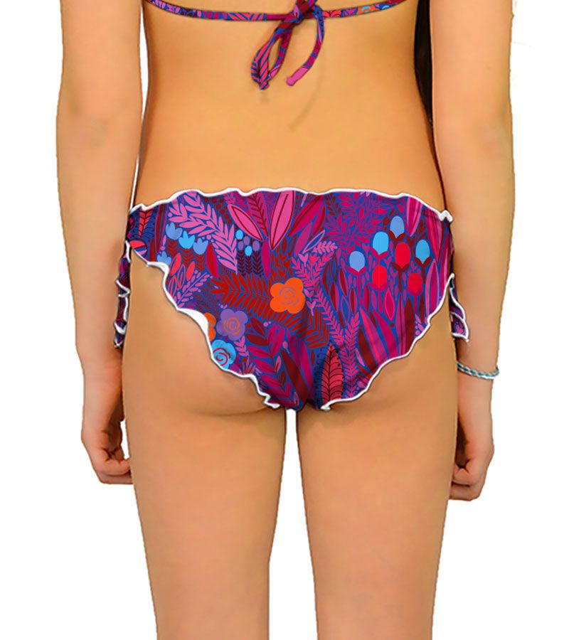 Zeybra SLIP BAMBINA ARRICCIATO BOTANIC FUXIA Vendite Flash
