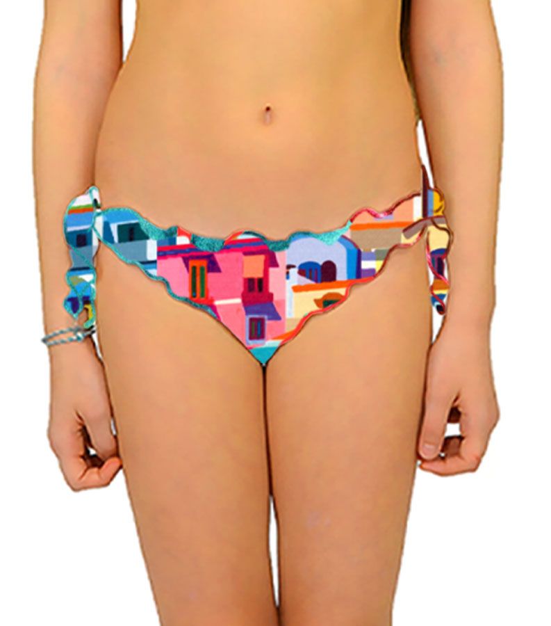 Zeybra SLIP BAMBINA REVERSIBILE AMALFI GIALLO Italy