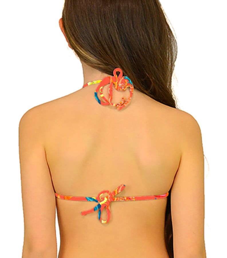 Zeybra TRIANGOLO BAMBINA REVERSIBILE CORALLI ORANGE Acquista Ora