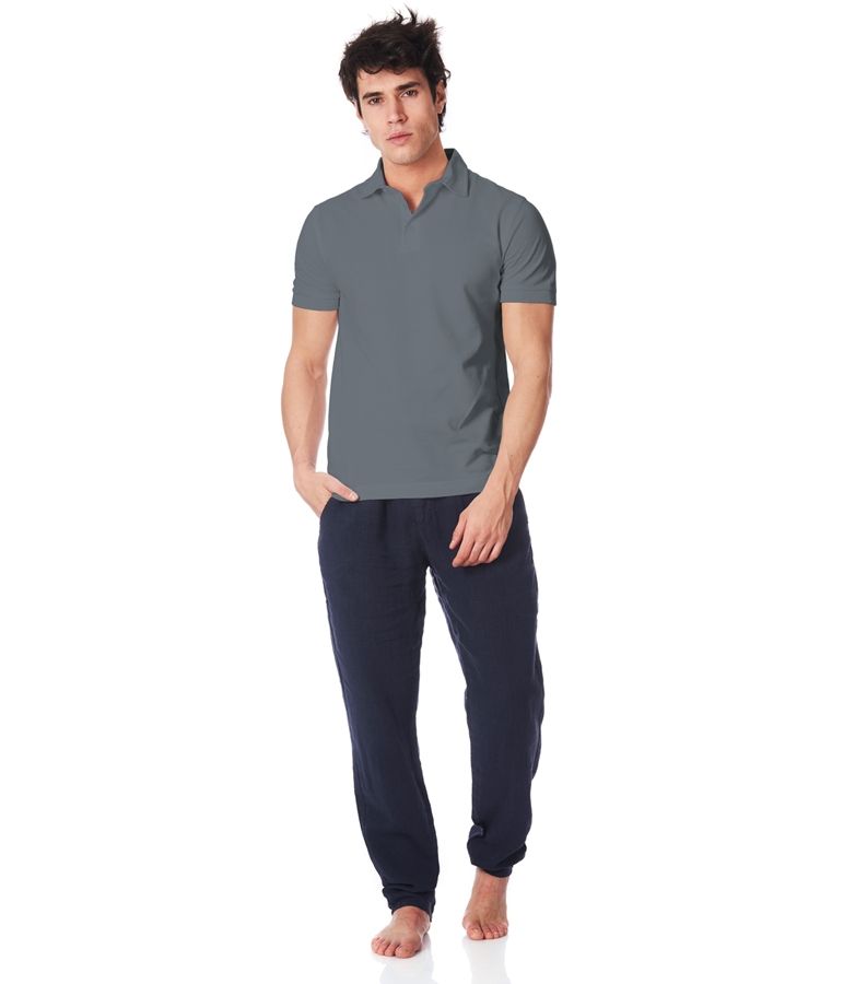 Zeybra POLO UOMO COTONE BLU Sottocosto