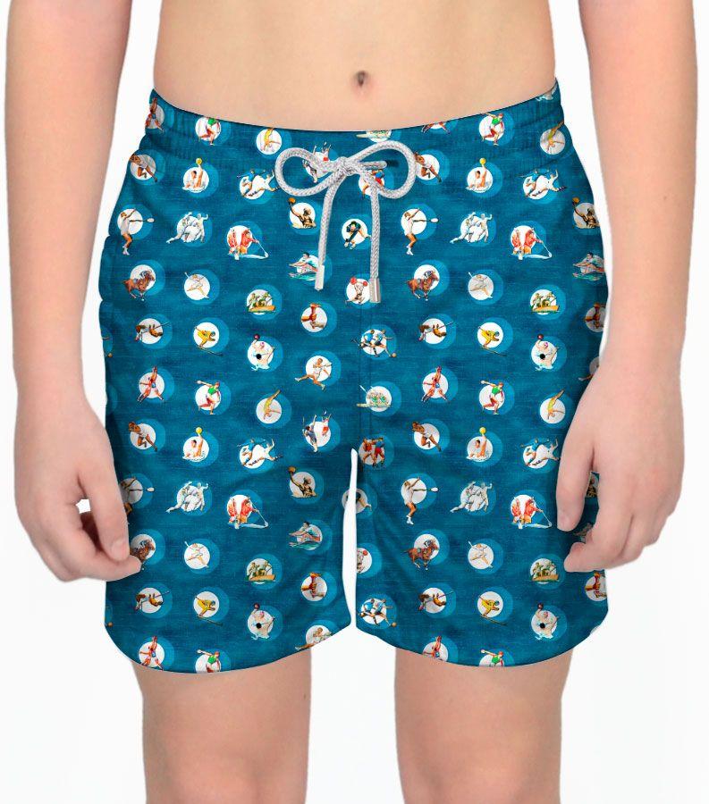 Zeybra COSTUME BAMBINO OLIMPIADI BLU Saldi Di Fabbrica