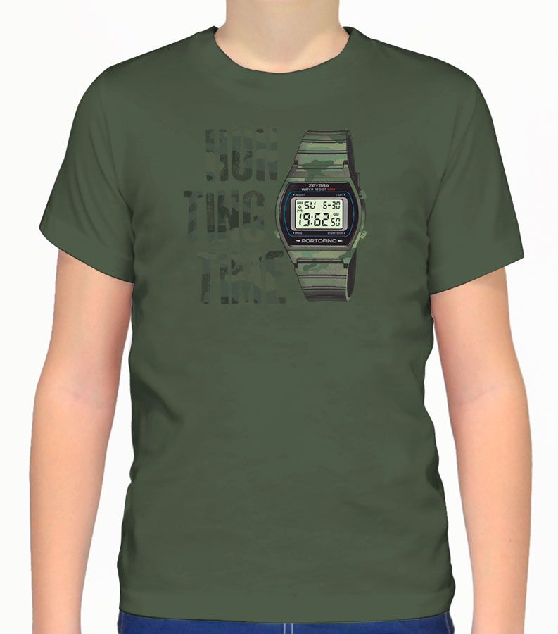 Zeybra T-SHIRT BAMBINO MILITY In Linea