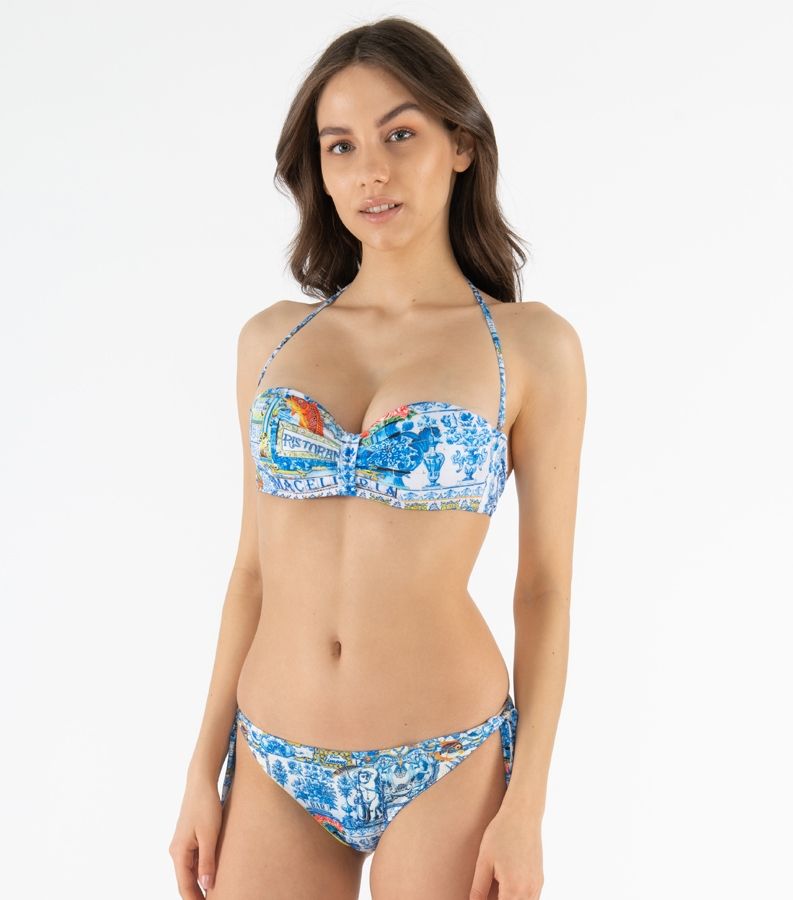 Zeybra SLIP DONNA REVERSIBILE CERAMICA BIANCO Soddisfazione Garantita