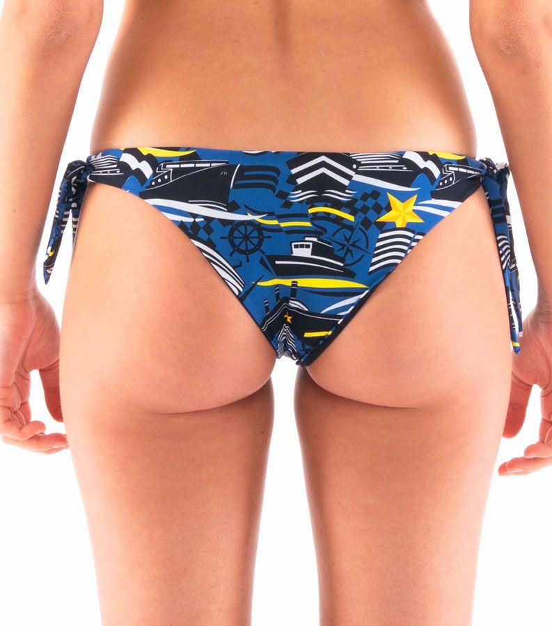 Zeybra SLIP DONNA REVERSIBILE NAUTICO BLU Consegna Veloce
