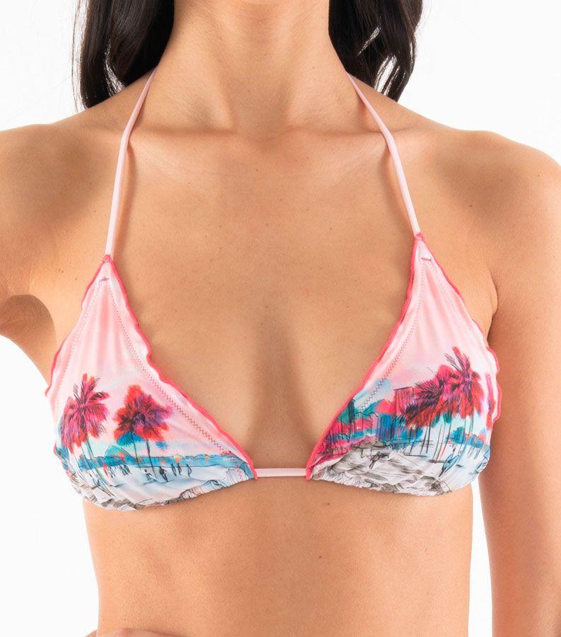 Zeybra TRIANGOLO DONNA ARRICCIATO BRASILE ROSA Fino Al -60%