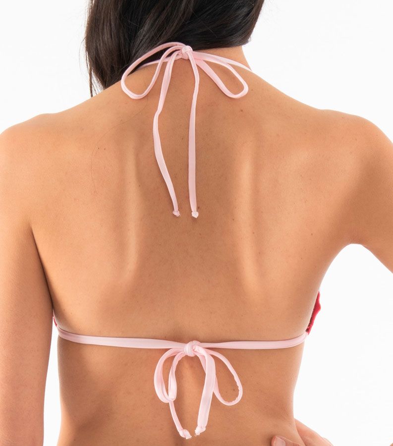 Zeybra TRIANGOLO DONNA ARRICCIATO BRASILE ROSA Fino Al -60%