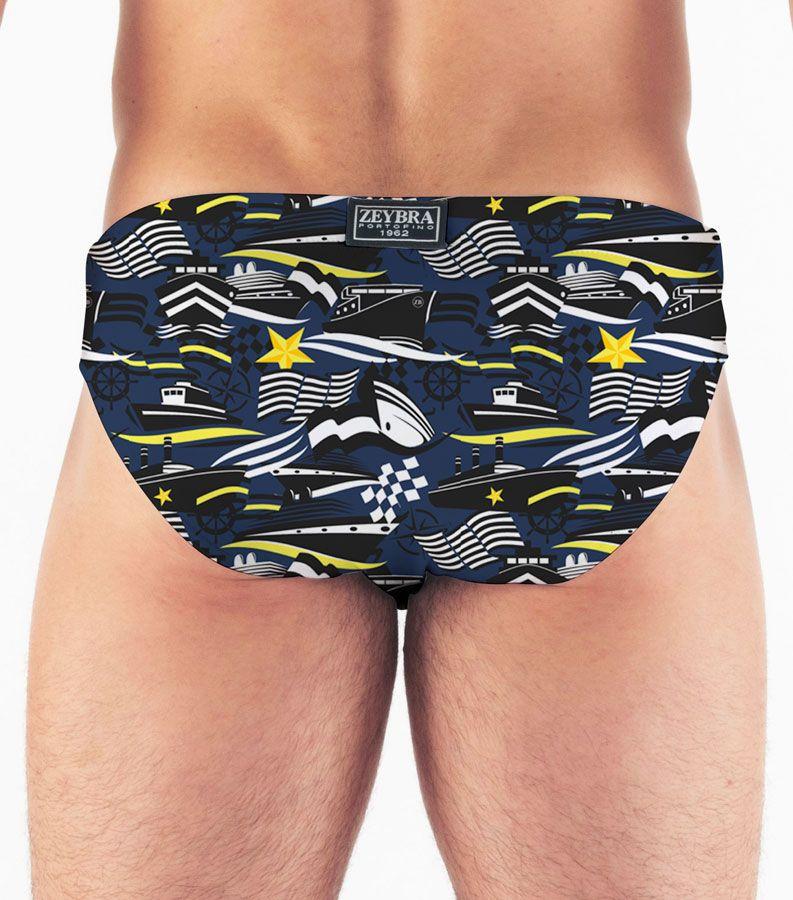 Zeybra SLIP UOMO NAUTICO BLU 2025
