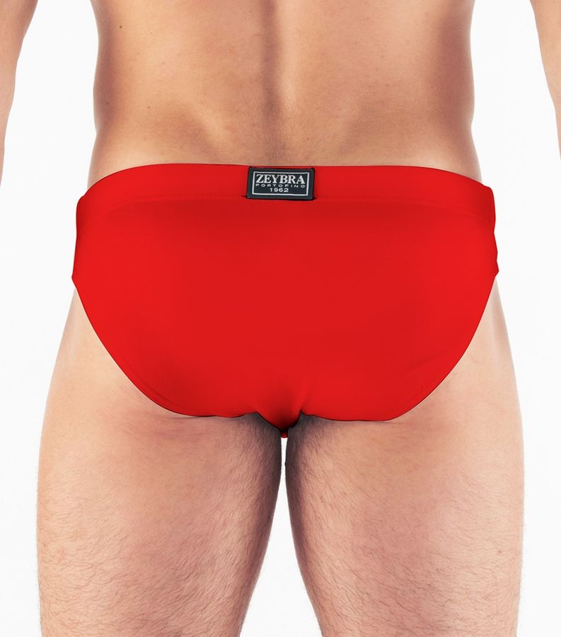 Zeybra SLIP UOMO TINTA UNITA RED RACE In Linea