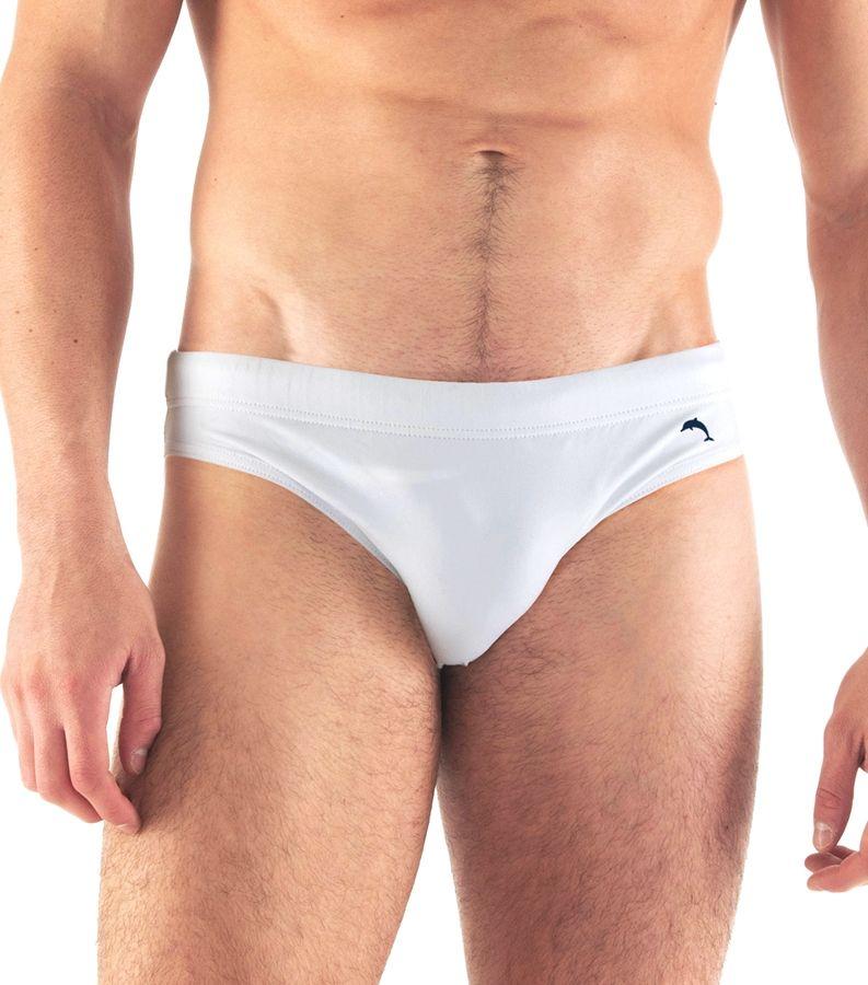 Zeybra SLIP UOMO TINTA UNITA BIANCO Nuovo