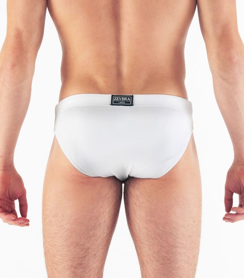 Zeybra SLIP UOMO TINTA UNITA BIANCO Nuovo