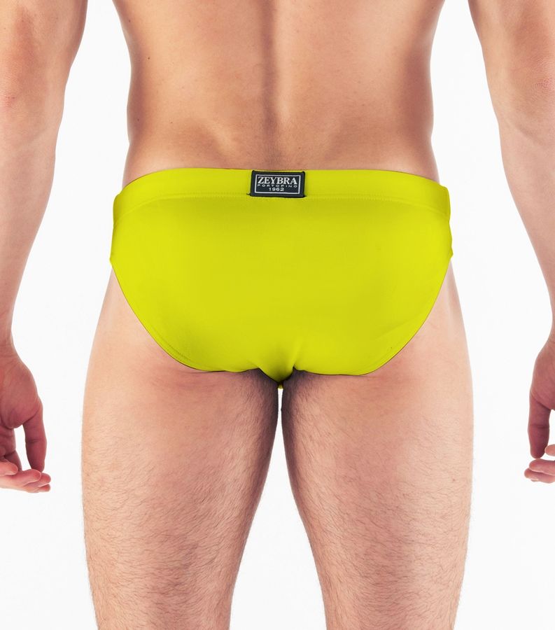 Zeybra SLIP UOMO TINTA UNITA GIALLO FLUO Pezzi Unici
